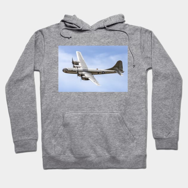 B-29 Superfortress Top View Hoodie by acefox1